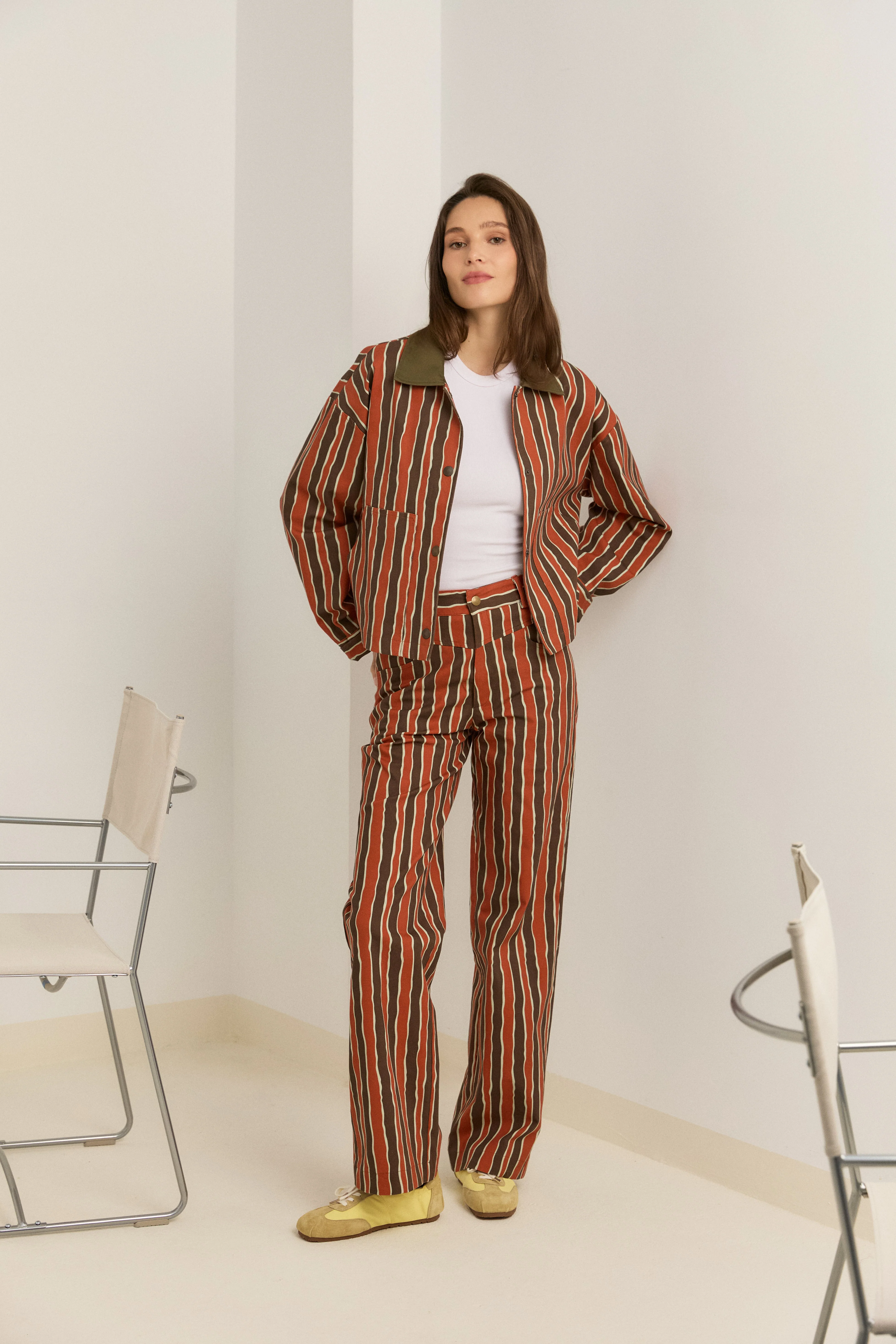 CHAQUETA BOND TEJA - Image 3