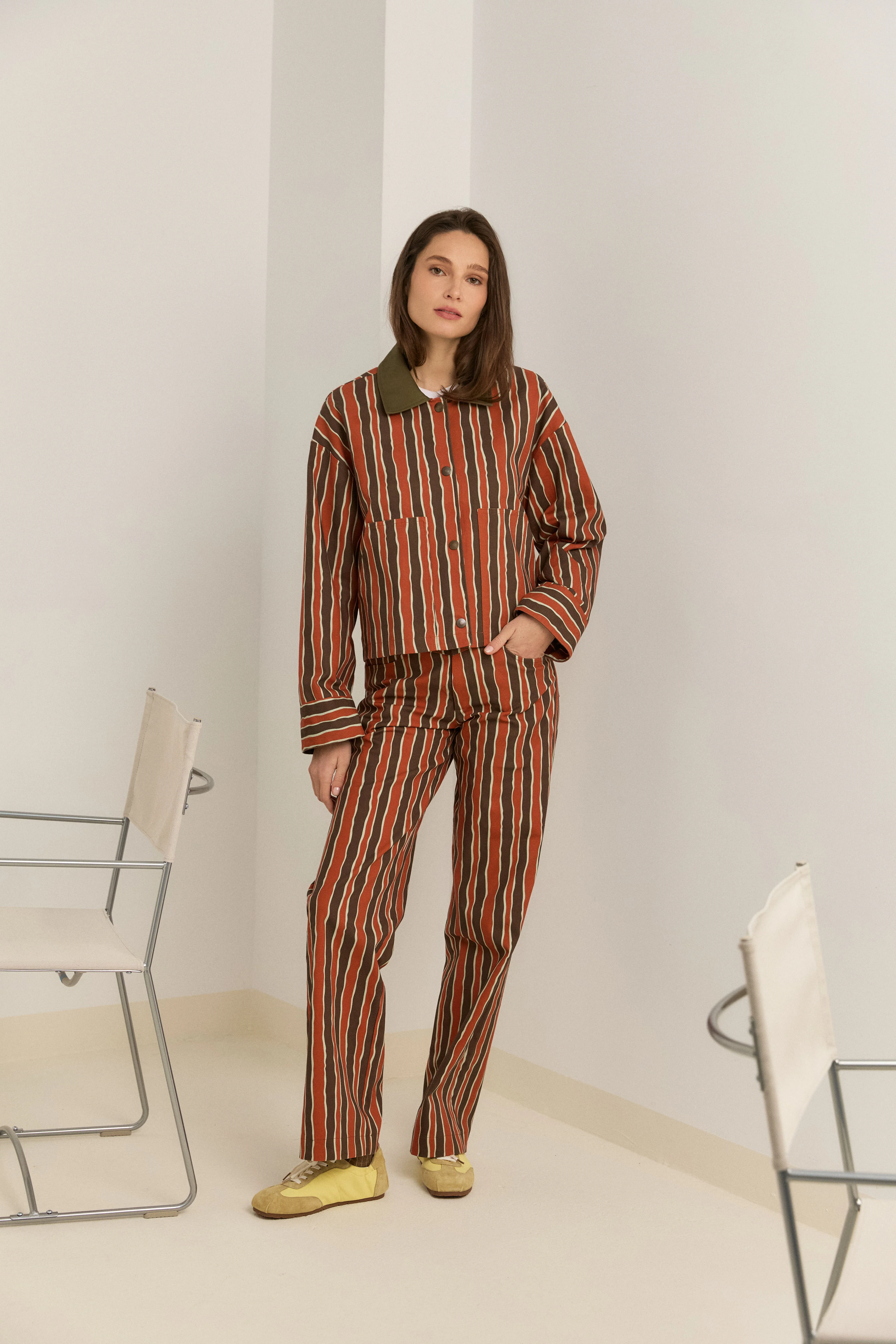 CHAQUETA BOND TEJA - Image 6