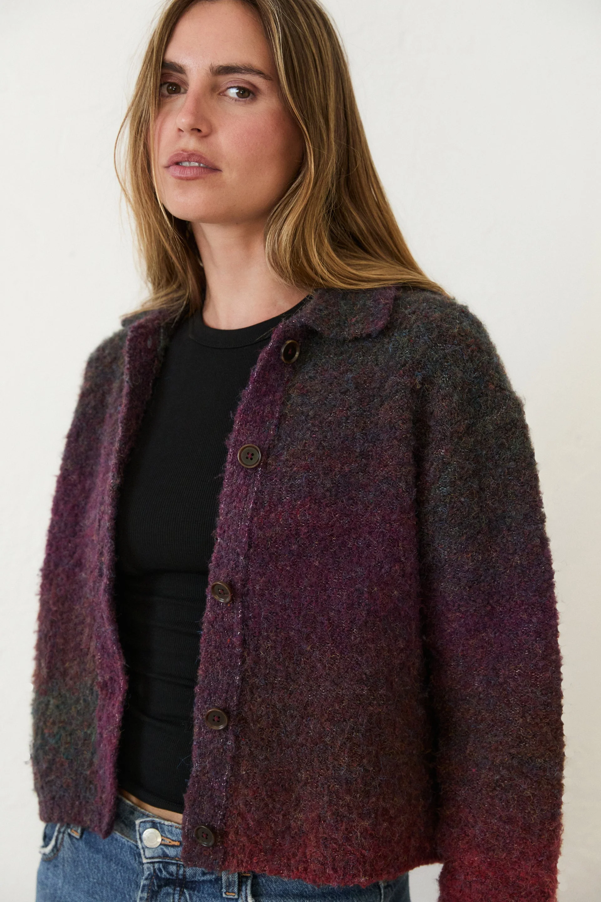 CHAQUETA OLI BURDEOS - Image 4