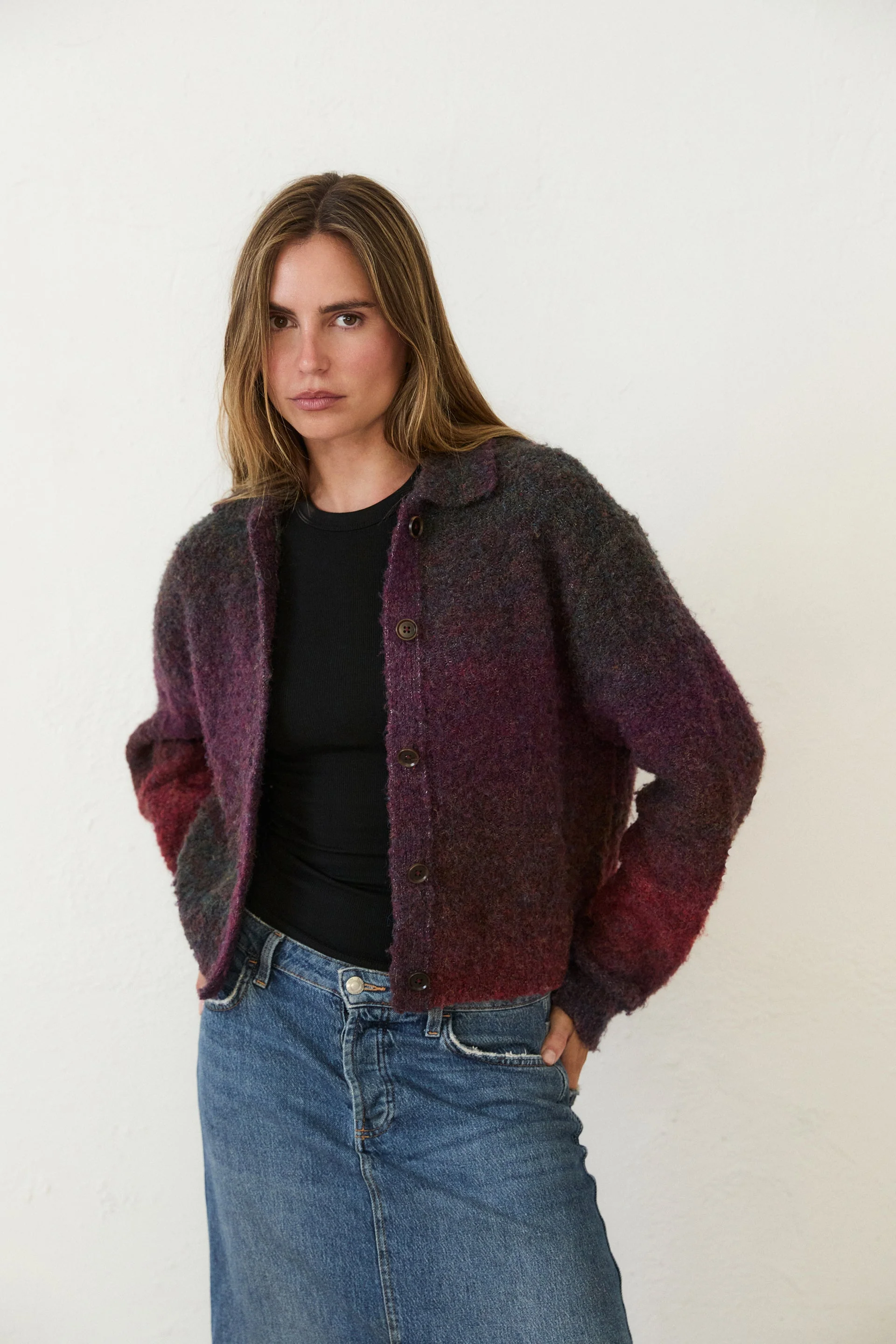 CHAQUETA OLI BURDEOS - Image 9