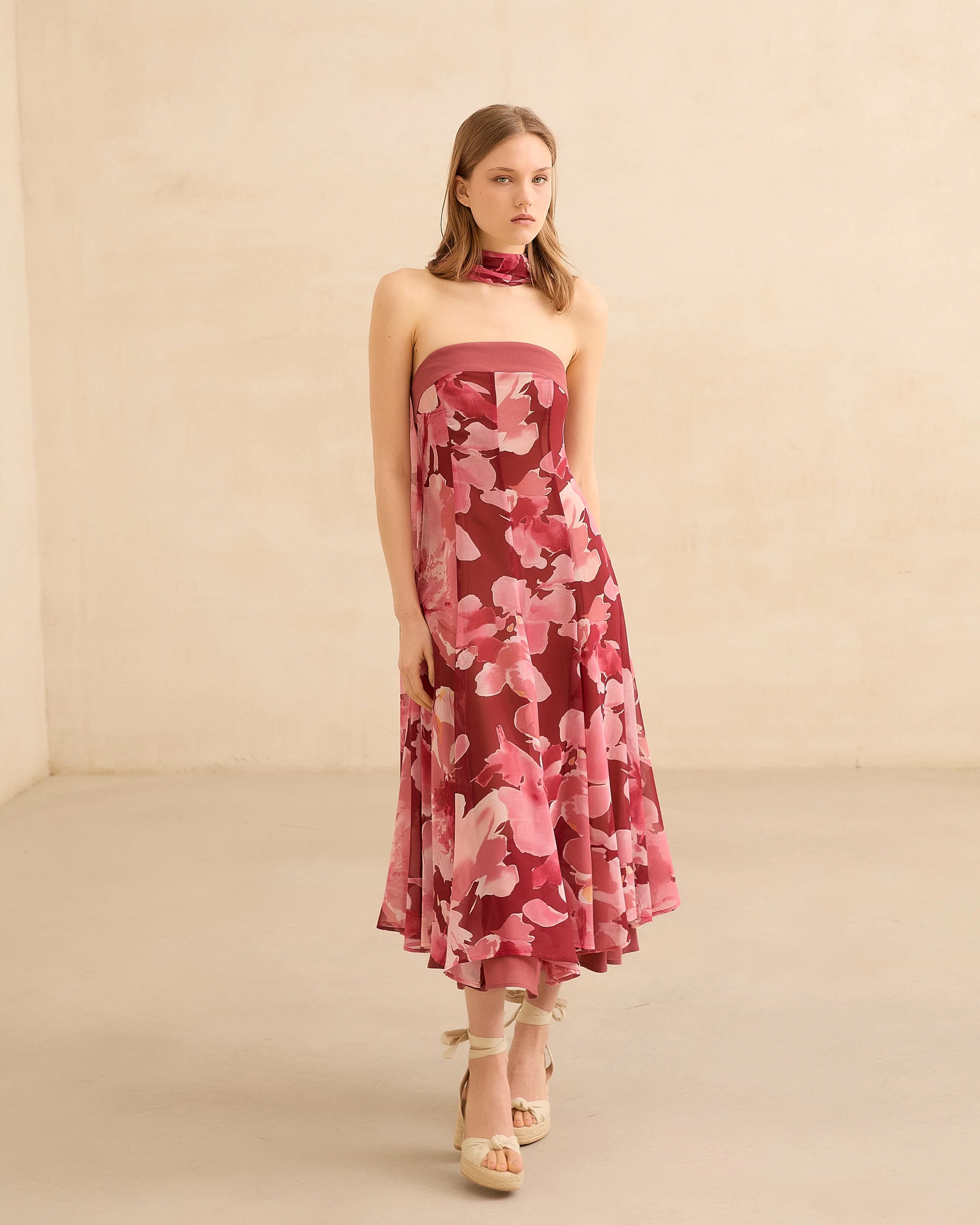 FOULARD MORELIA BURDEOS - Image 3