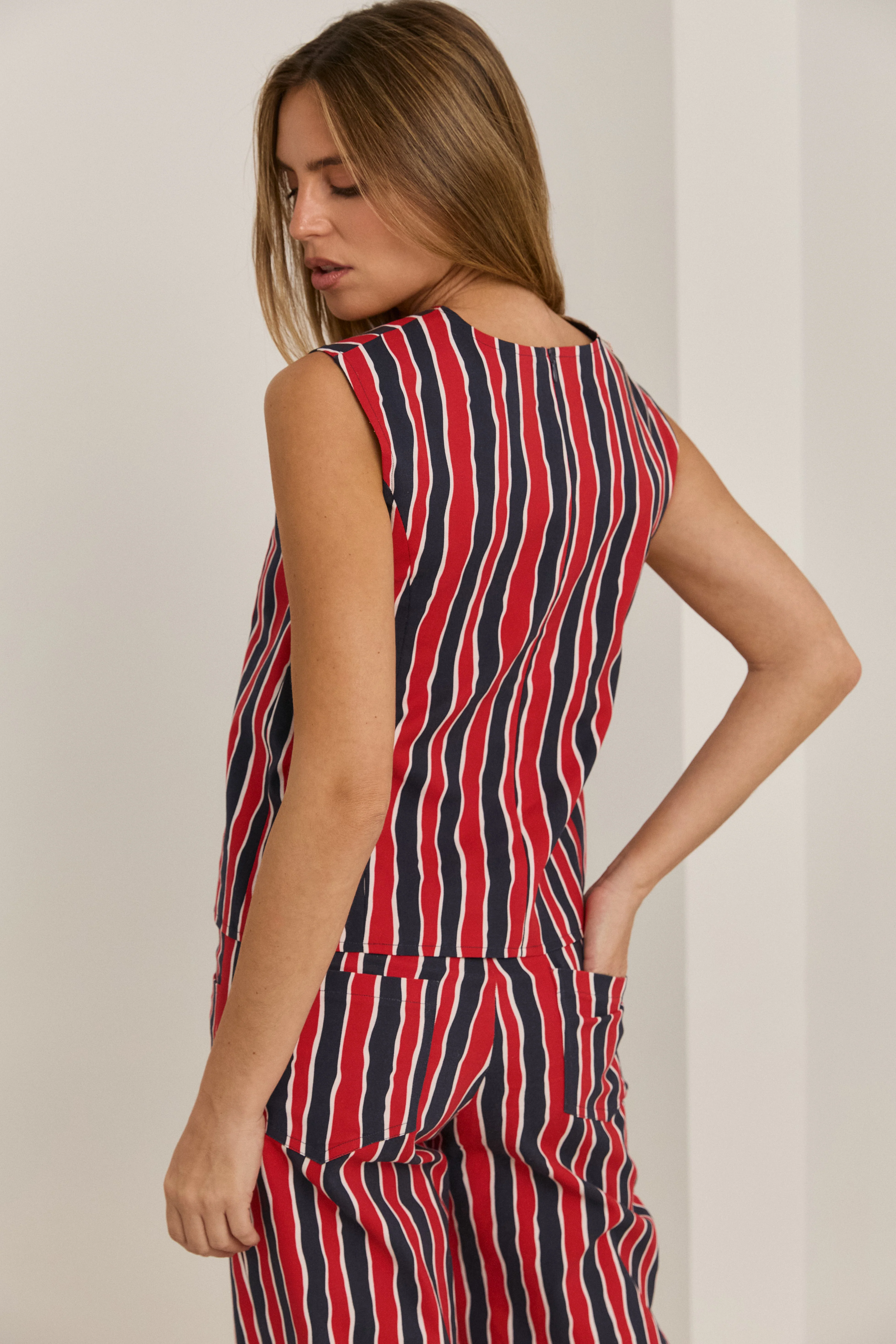 PANTALÓN BOND AZUL MARINO - Image 4