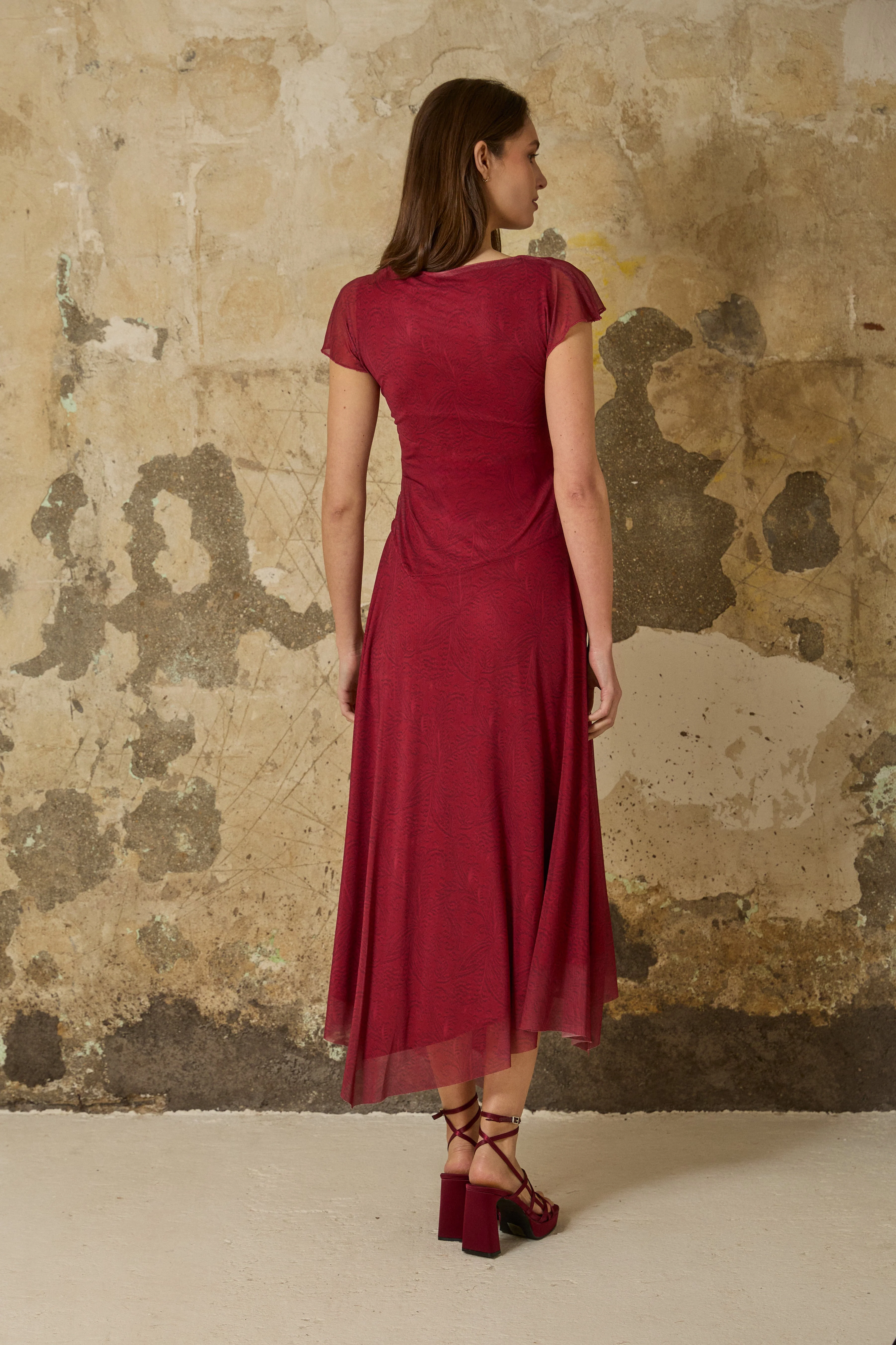 VESTIDO MANU BURDEOS - Image 5