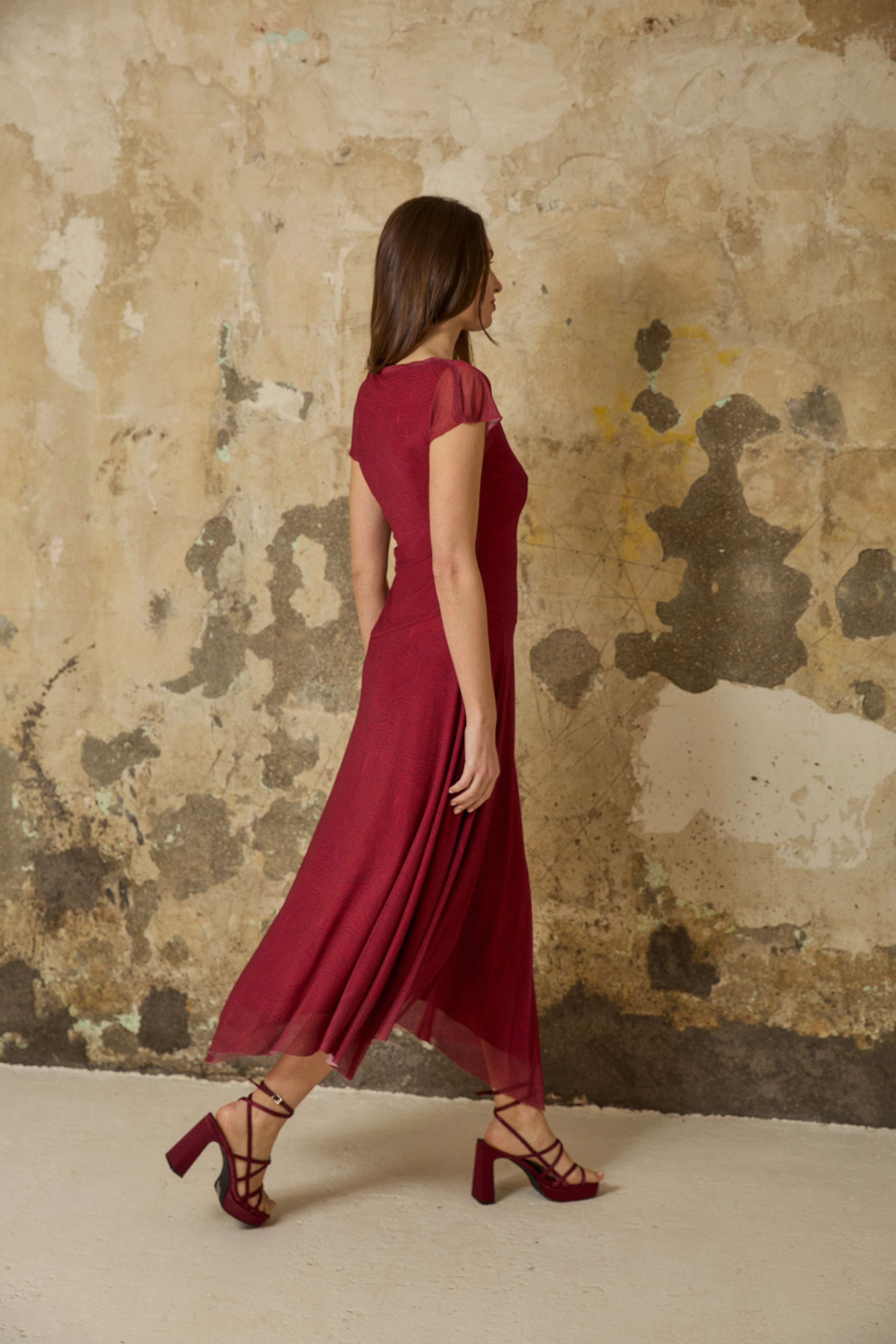 VESTIDO MANU BURDEOS - Image 6