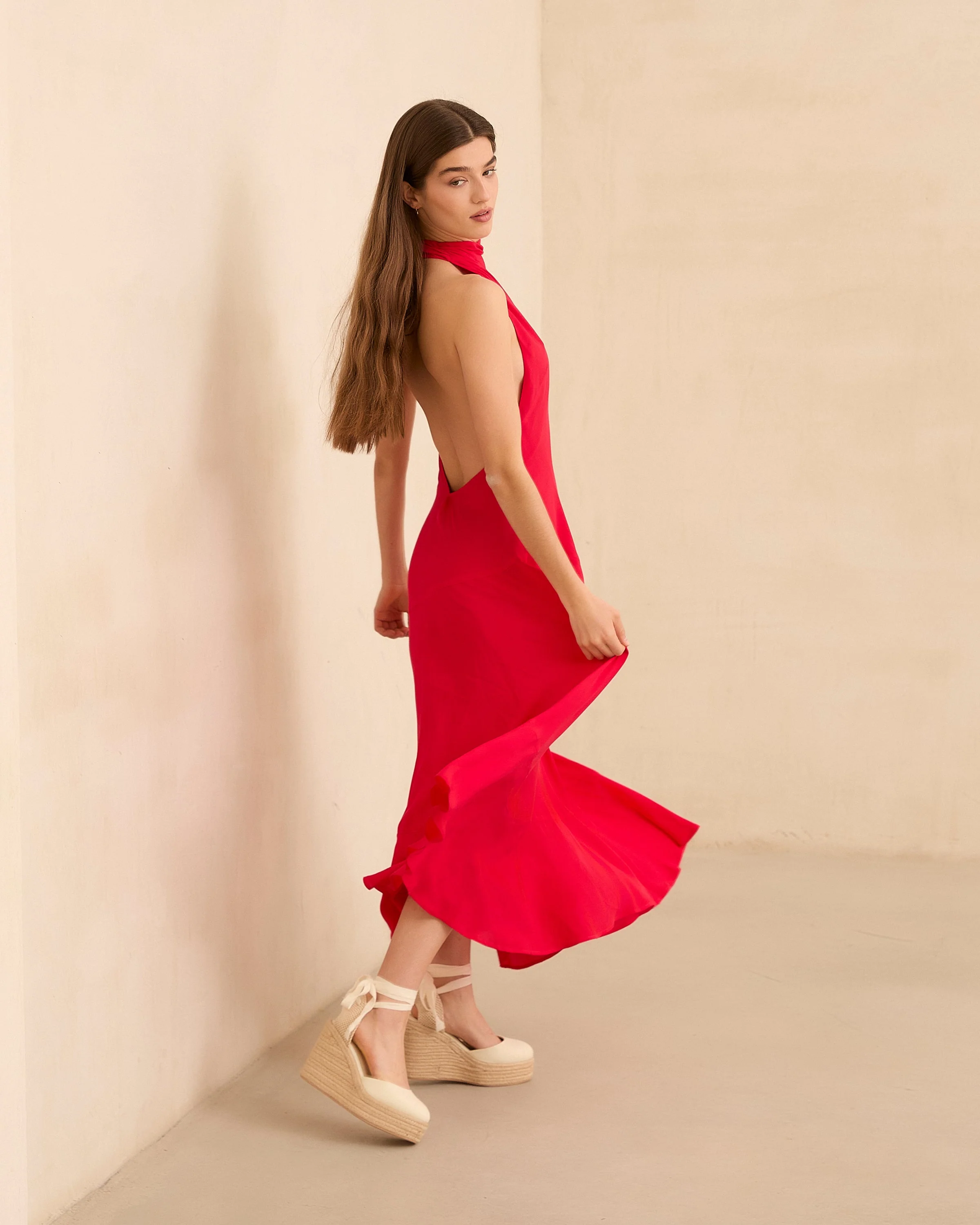 VESTIDO OBI ROJO - Image 4