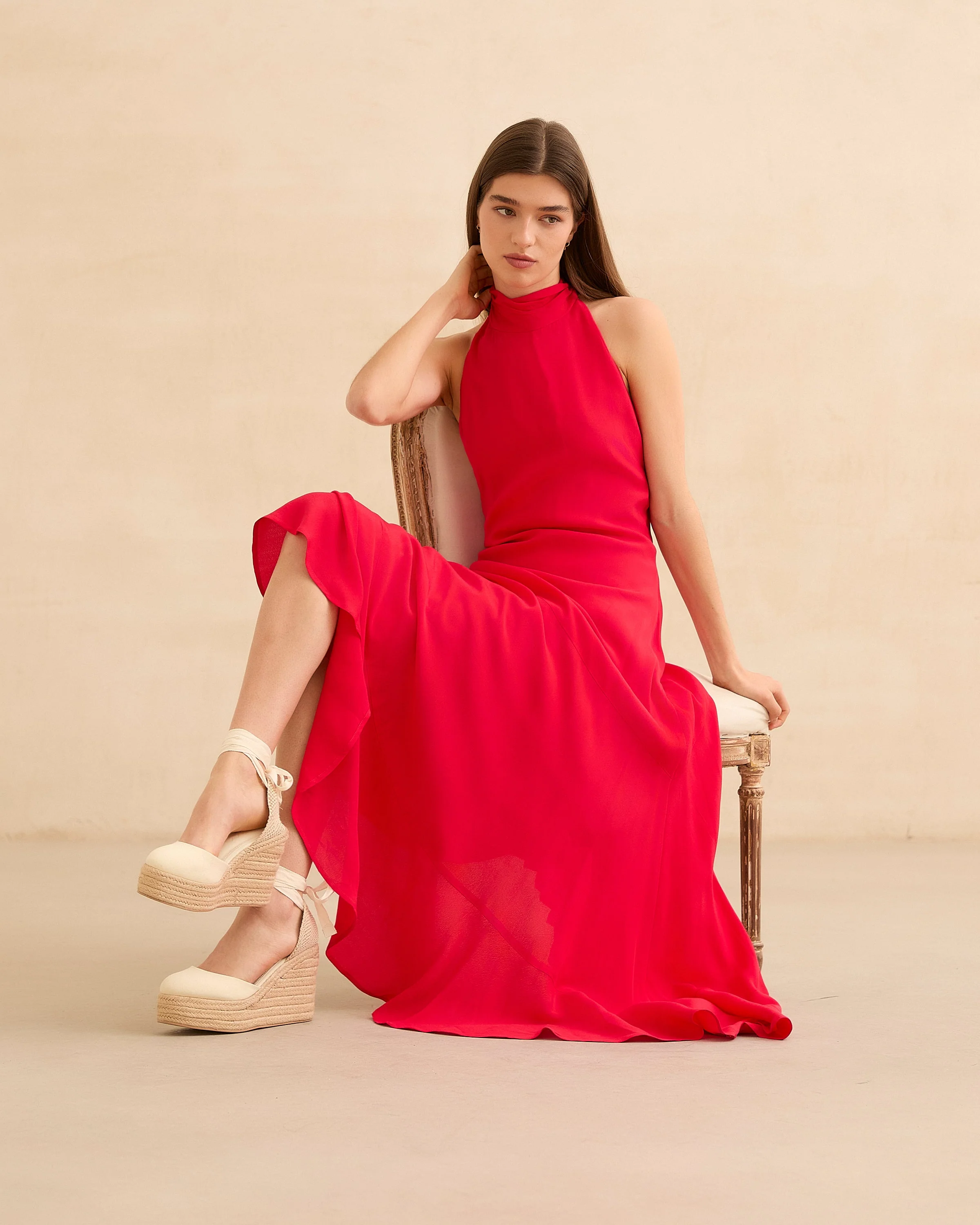 VESTIDO OBI ROJO - Image 8